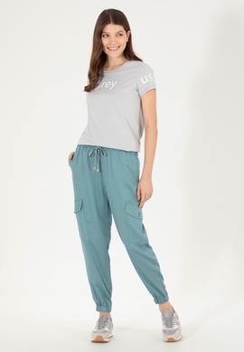 Kadın Mint Pantolon - 50263193023