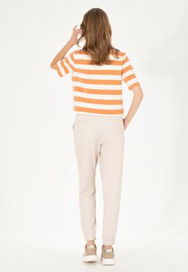 Kadın Bej Jogger Fit Pantolon - 50265361003