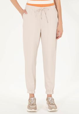 Kadın Bej Jogger Fit Pantolon - 50265361003