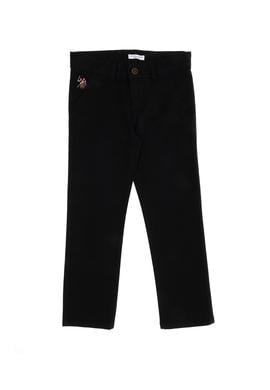 Erkek Çocuk Siyah Kanvas Pantolon - 50264045060