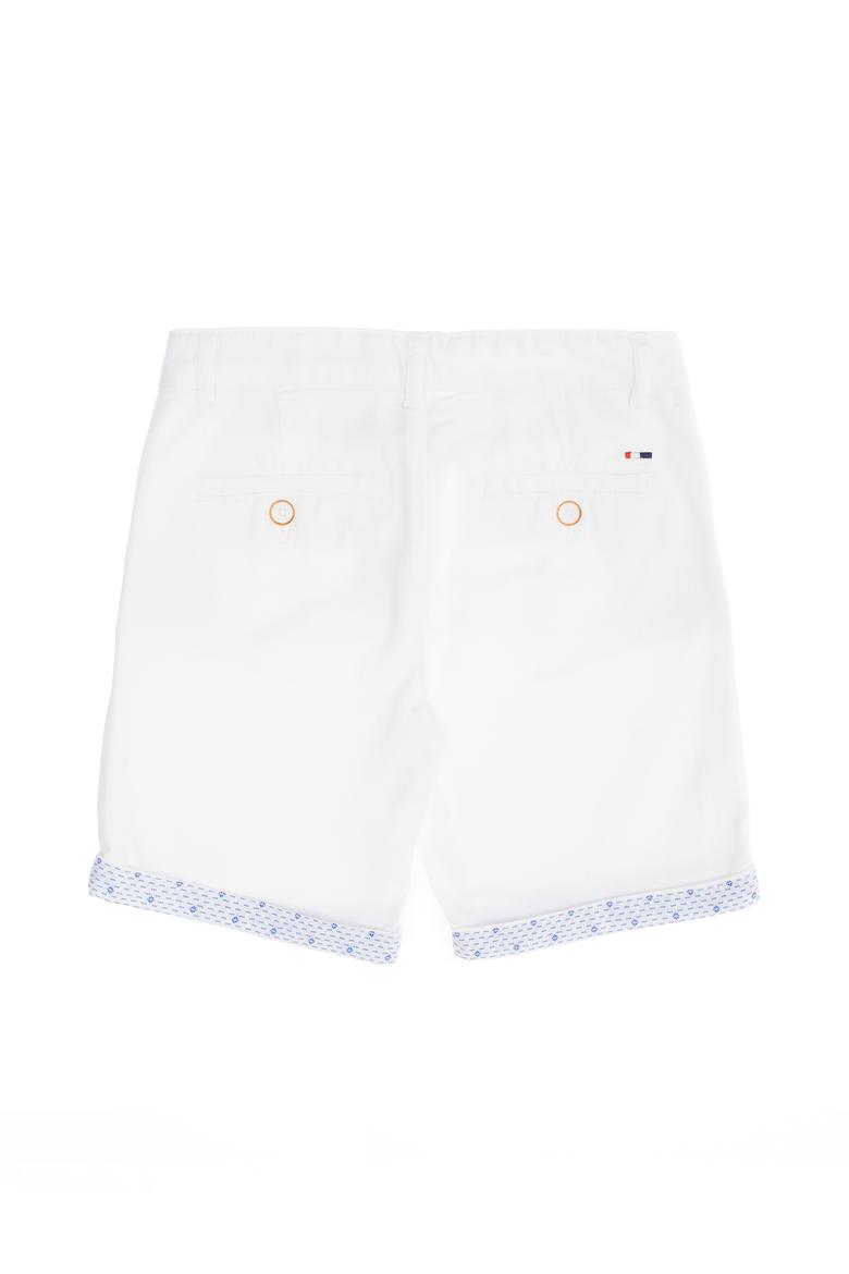 Erkek Çocuk Beyaz Dokuma Şort - 50264314021