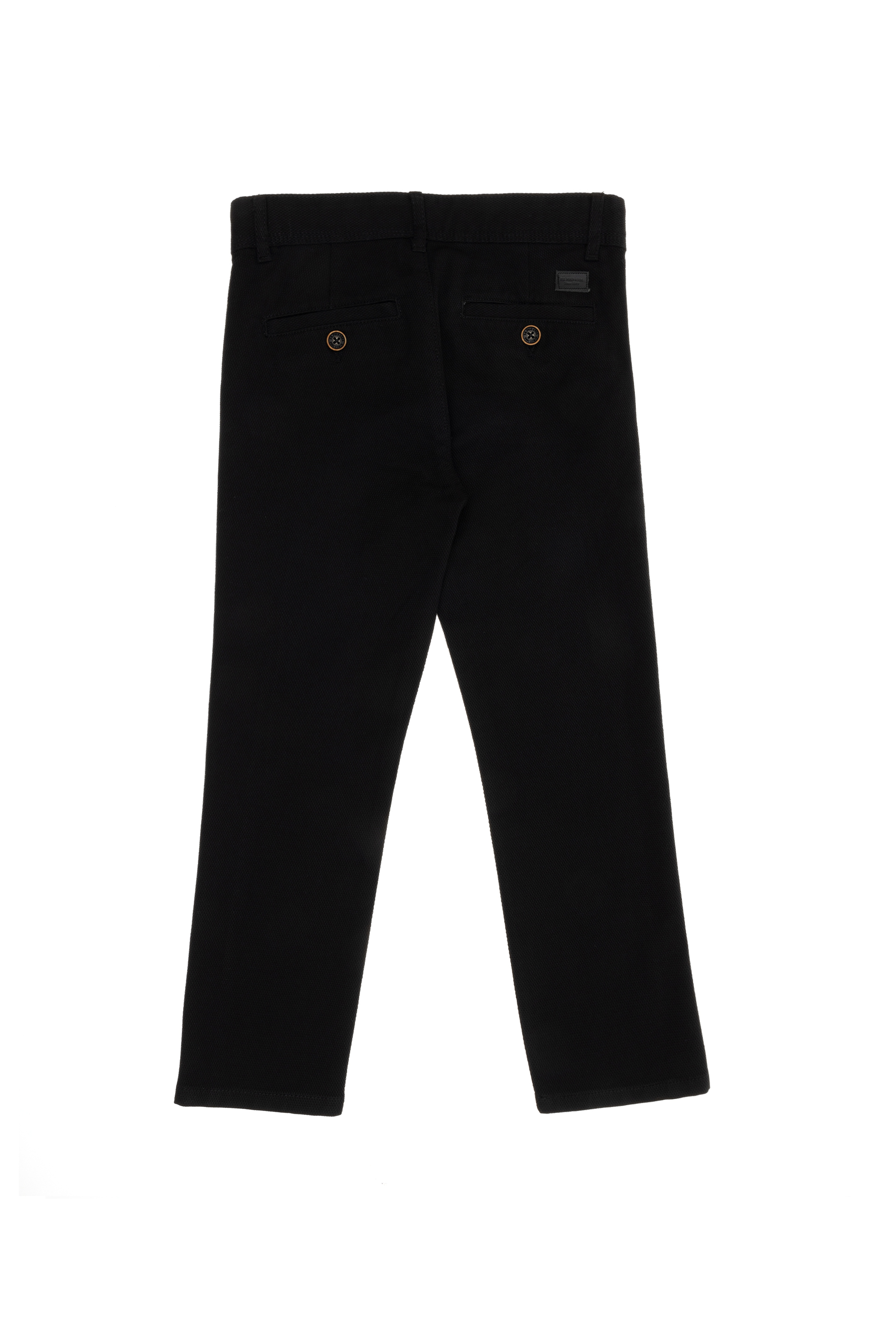 Erkek Çocuk Siyah Kanvas Pantolon - Image 3