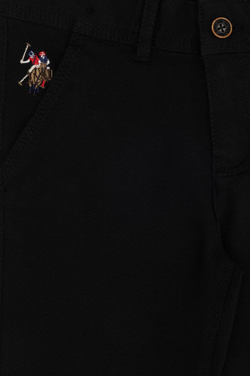 Erkek Çocuk Siyah Kanvas Pantolon