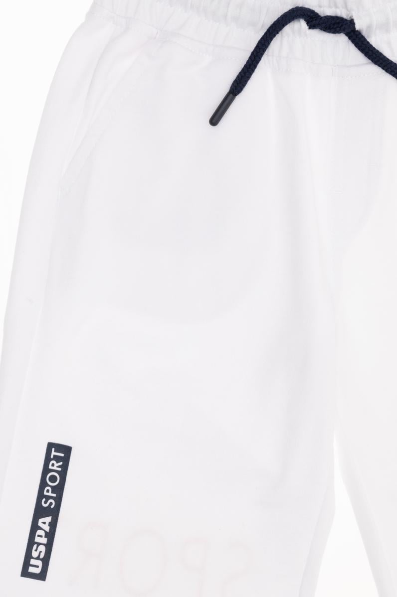 Çocuk Beyaz Örme Şort