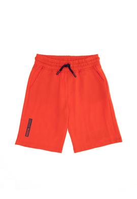 Çocuk Kırmızı Örme Şort - 50263439044