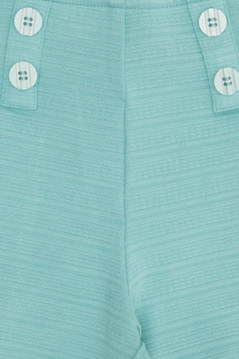 Çocuk Mint Örme Şort - 50265398005