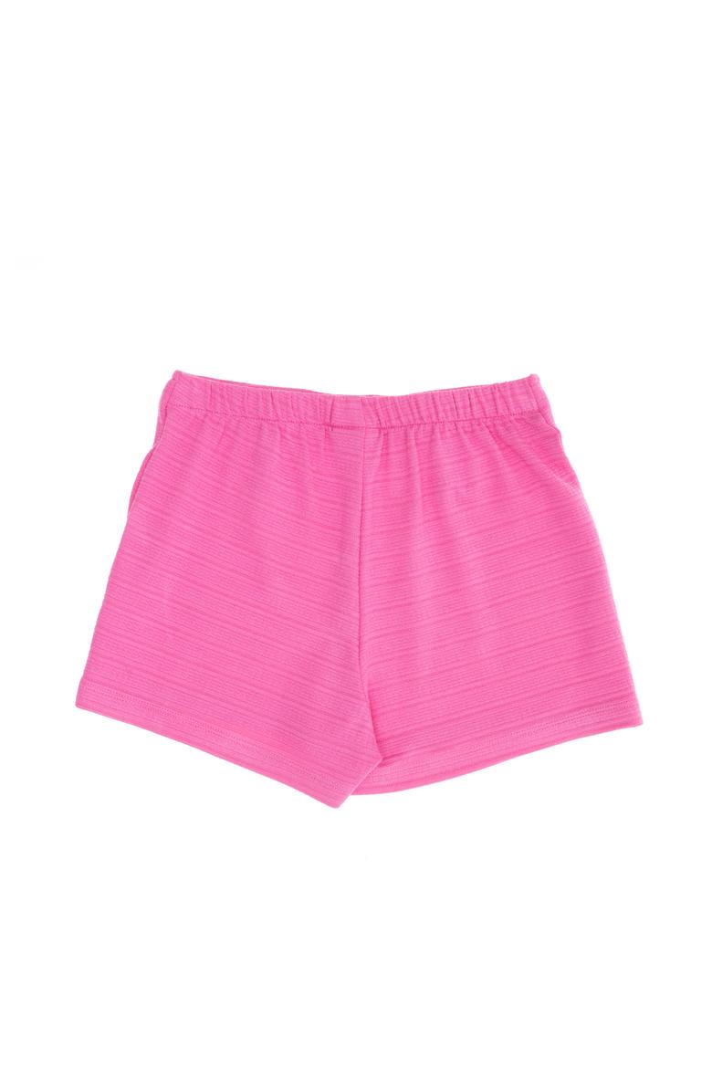 Çocuk Pembe Örme Şort - 50265398015