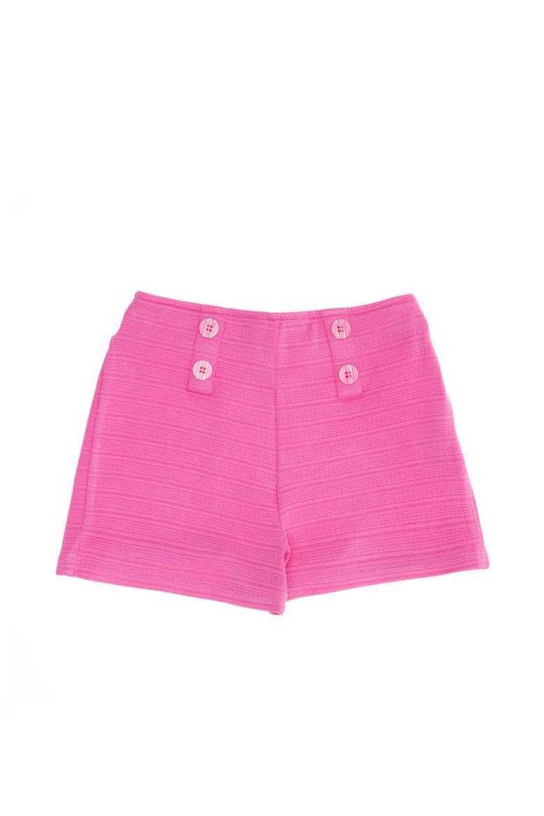 Çocuk Pembe Örme Şort