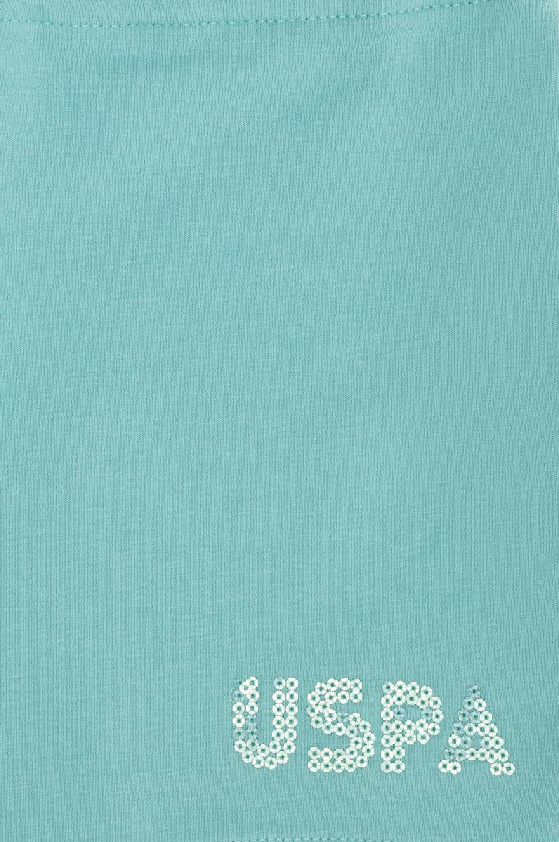 Çocuk Mint Örme Şort