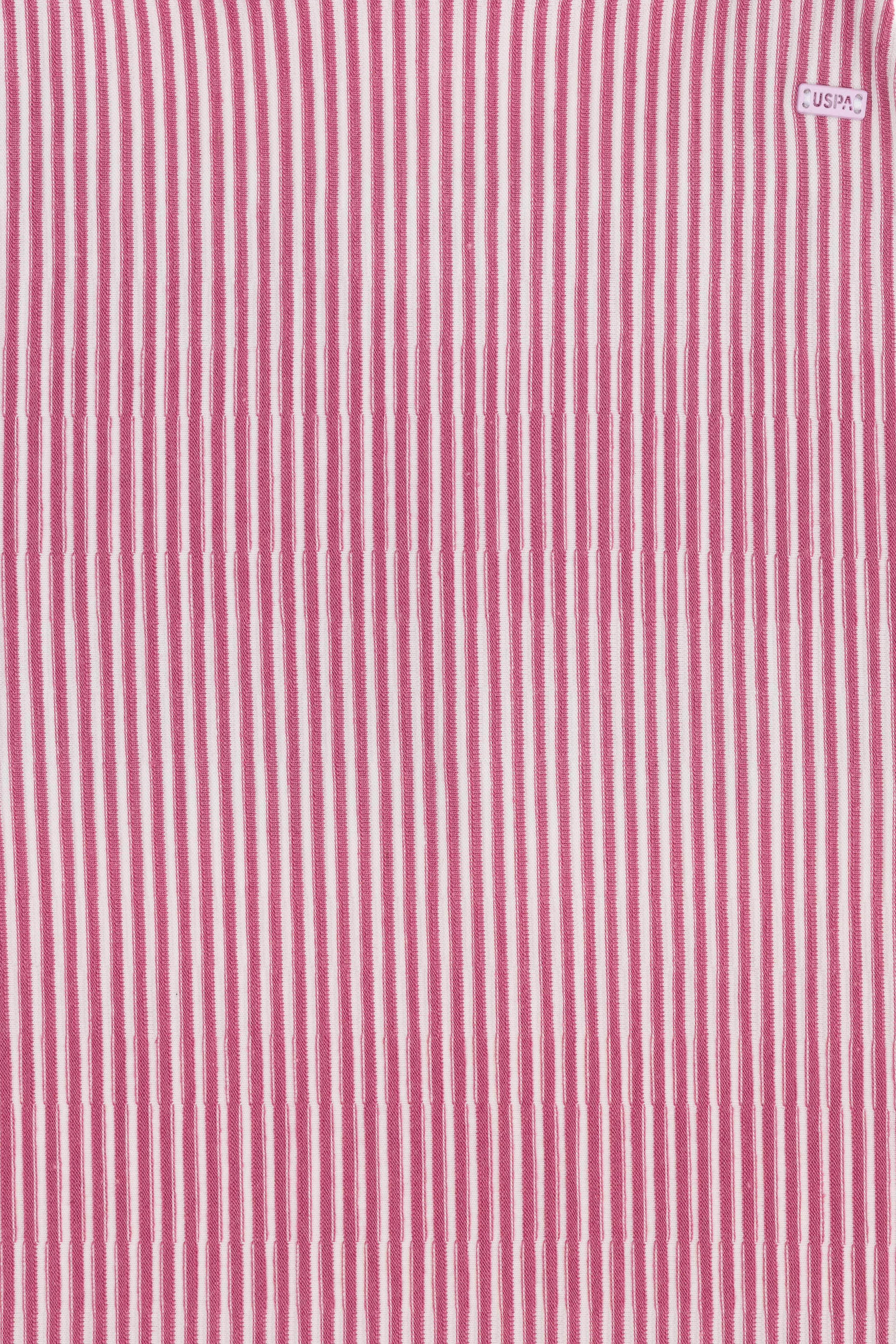 Kız Çocuk Pembe Örme Elbise - Image 5