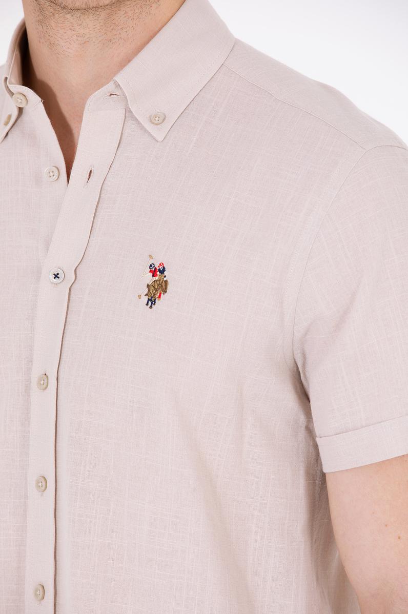 Erkek Taş Kısa Kollu Gömlek