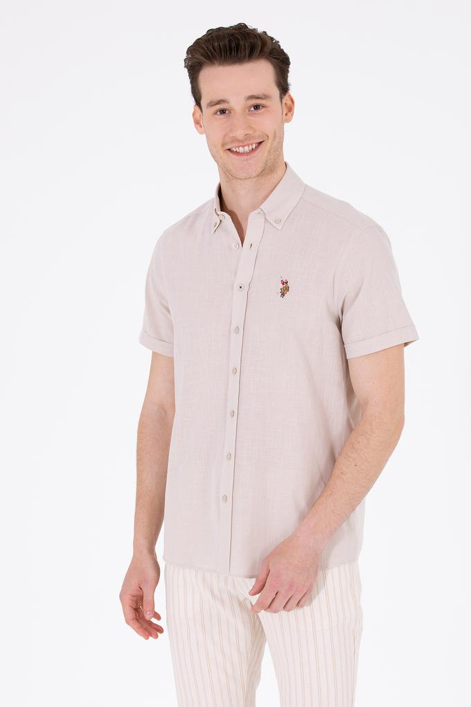 Erkek Taş Kısa Kollu Gömlek