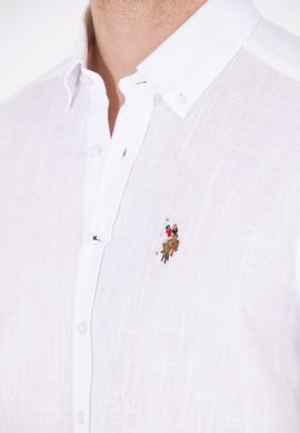 Erkek Beyaz Uzun Kollu Basic Gömlek - 50262872019