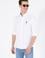 Erkek Beyaz Uzun Kollu Basic Gömlek