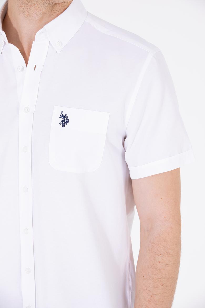 Erkek Beyaz Kısa Kollu Gömlek - 50262942001