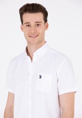 Erkek Beyaz Kısa Kollu Gömlek - 50262942001