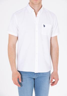 Erkek Beyaz Kısa Kollu Gömlek - 50262942001