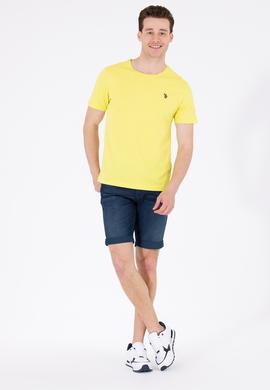 Erkek Citron Basic Bisiklet Yaka Tişört - 50263026115