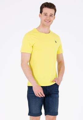 Erkek Citron Basic Bisiklet Yaka Tişört - 50263026115