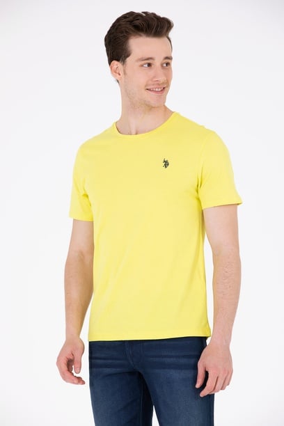 Erkek Citron Basic Bisiklet Yaka Tişört