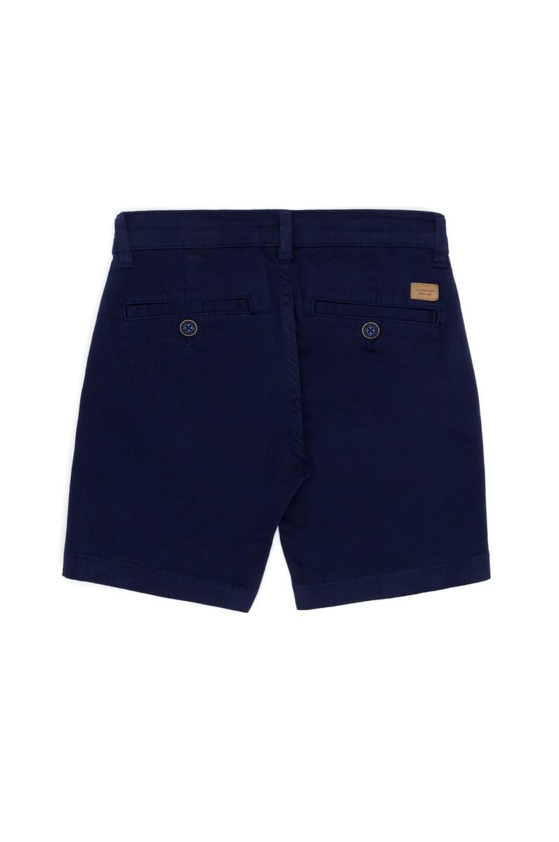 Erkek Çocuk Lacivert Dokuma Şort