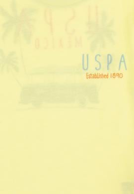 Çocuk Açık Sarı Bisiklet Yaka Tişört - 50263486037