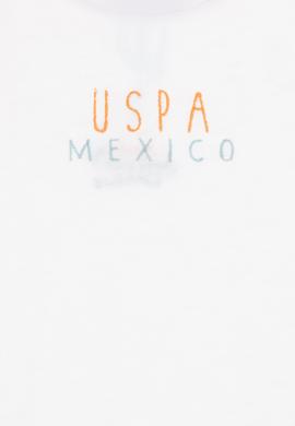 Çocuk Beyaz Bisiklet Yaka Tişört - 50263491002