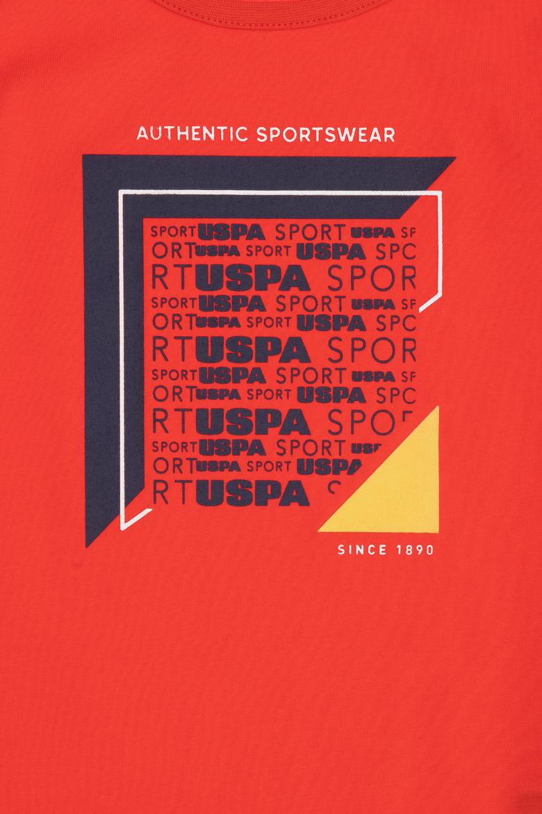 Erkek Çocuk Kırmızı Bisiklet Yaka Kolsuz Tişört - 50263378024