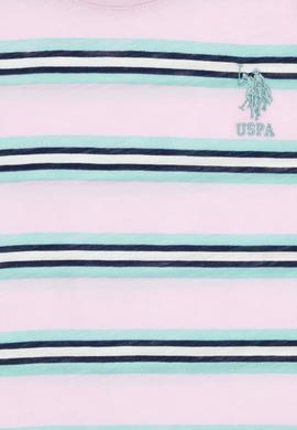 Çocuk Manolya Bisiklet Yaka Tişört - 50263484008