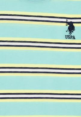 Çocuk Mint Yeşili Bisiklet Yaka Tişört - 50263484019