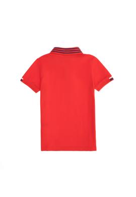 Erkek Çocuk Kırmızı Polo Yaka Tişört - 50263388041