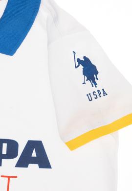 Erkek Çocuk Beyaz Polo Yaka Tişört - 50263262006