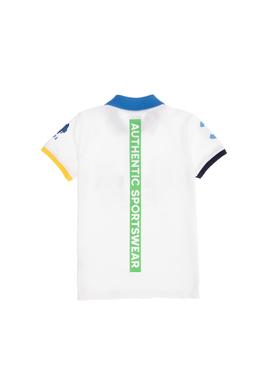 Erkek Çocuk Beyaz Polo Yaka Tişört - 50263262006