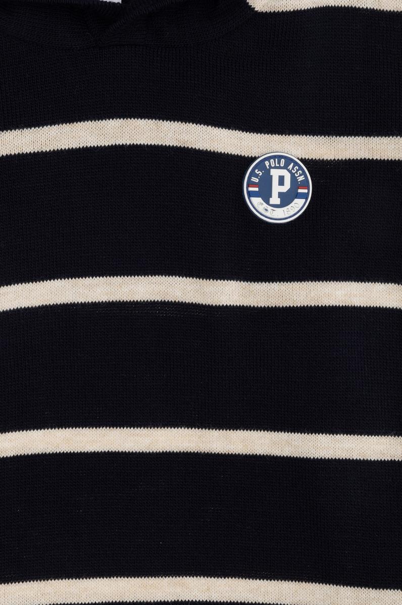 Erkek Çocuk Lacivert Bisiklet Yaka Triko Kazak