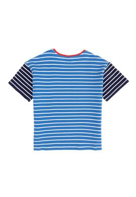 Çocuk Kırmızı Bisiklet Yaka Tişört - 50263234042