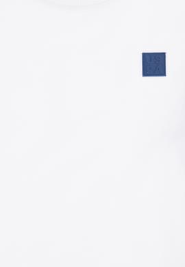 Çocuk Beyaz Bisiklet Yaka Sweatshirt - 50263252018