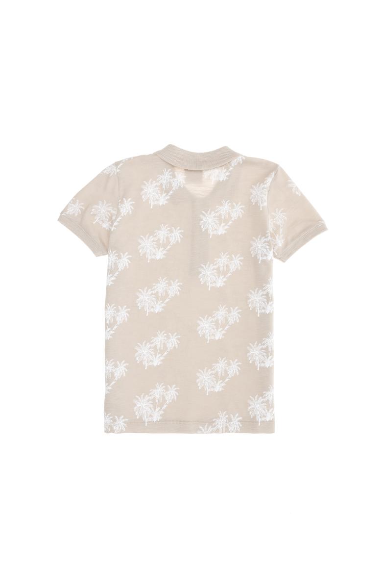 Erkek Çocuk Taş Polo Yaka Tişört - 50263541041