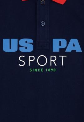 Erkek Çocuk Lacivert Polo Yaka Tişört - 50263262037