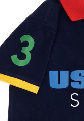 Erkek Çocuk Lacivert Polo Yaka Tişört - 50263262037