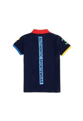 Erkek Çocuk Lacivert Polo Yaka Tişört - 50263262037