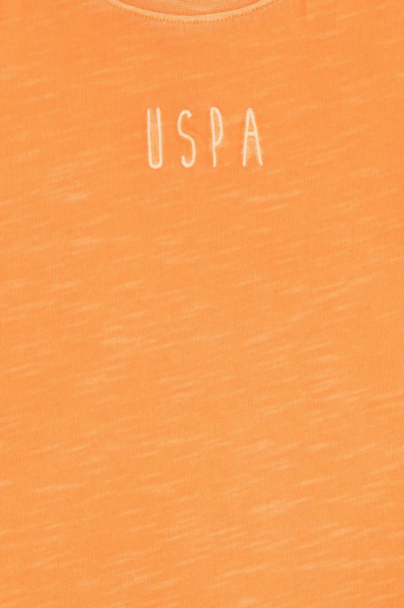 Çocuk Turuncu Bisiklet Yaka Tişört