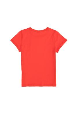 Erkek Çocuk Kırmızı Basic Bisiklet Yaka Tişört - 50263194030