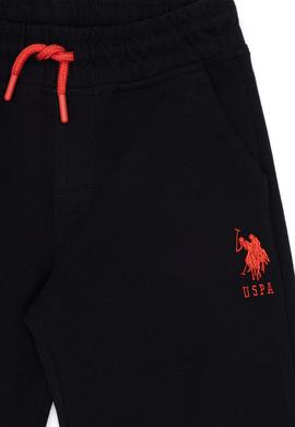 Çocuk Siyah Örme Şort - 50263255092