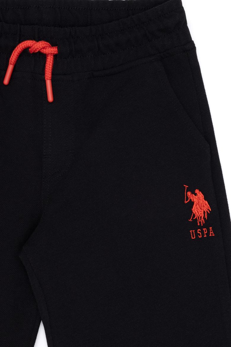 Çocuk Siyah Örme Şort - 50263255092