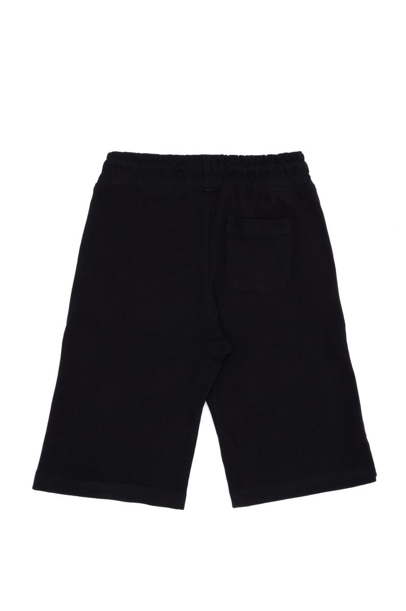 Çocuk Siyah Örme Şort