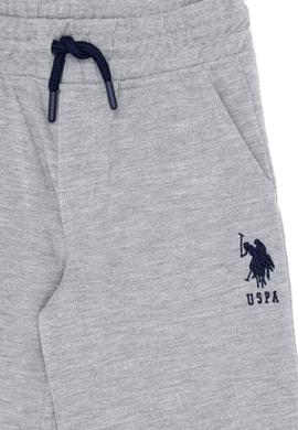 Çocuk Gri Melanj Örme Şort - 50263255103