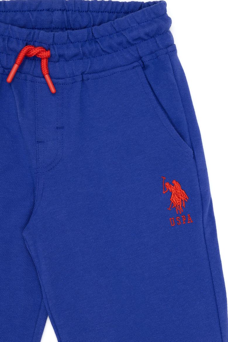 Çocuk Mavi Örme Şort - 50263255114