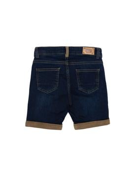 Erkek Çocuk Açık Mavi Jean Şort - 50265402008