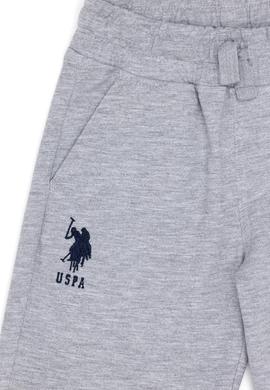 Çocuk Gri Melanj Örme Şort - 50265960013