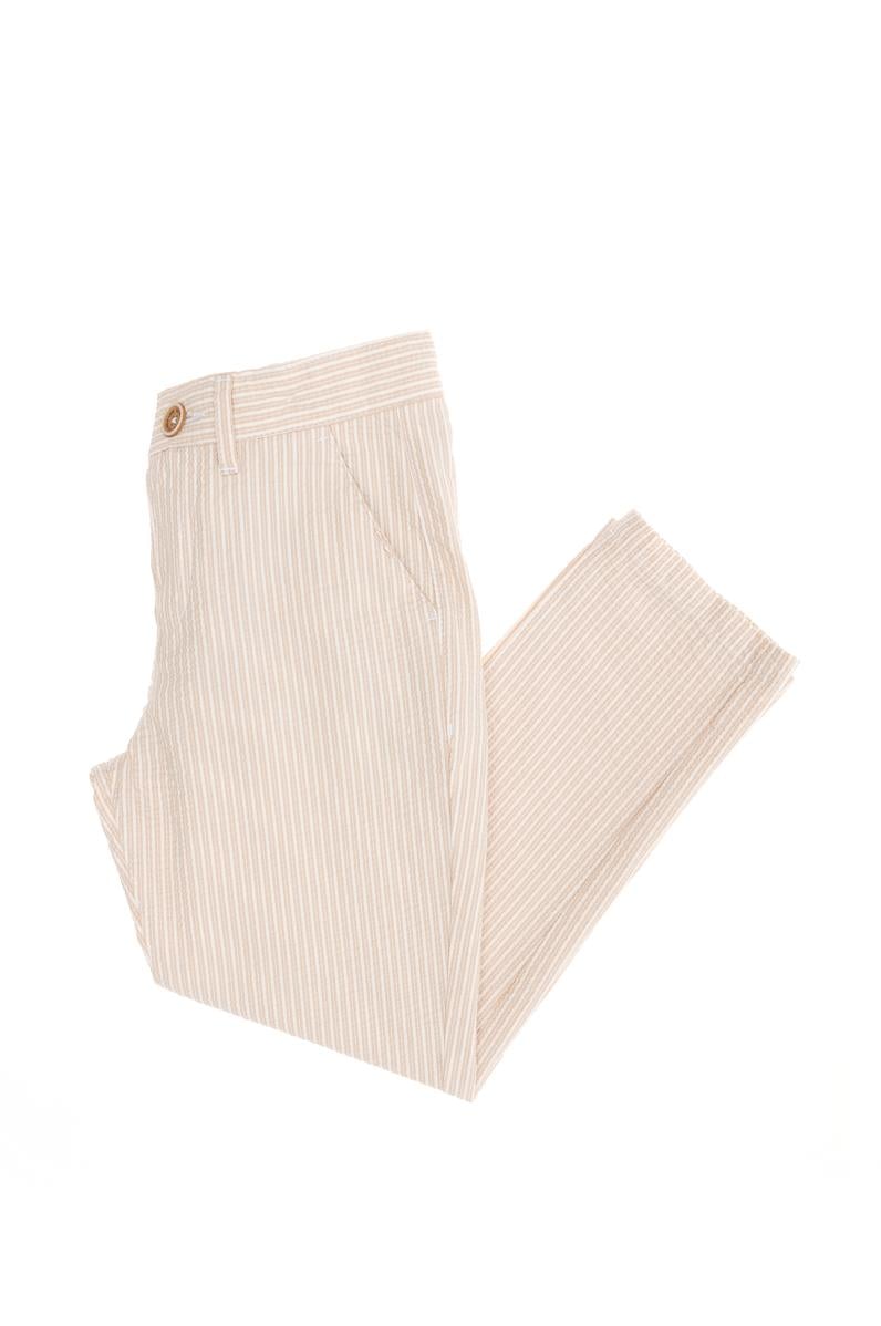 Erkek Çocuk Camel Kanvas Pantolon